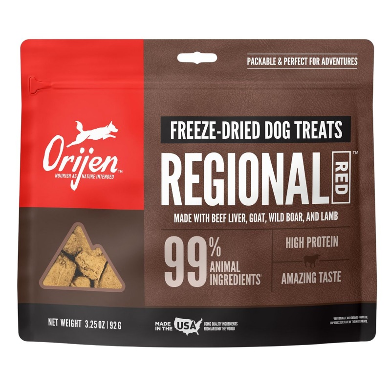 Orijen Freeze Dried Regional Red Dog Treats 3.25oz