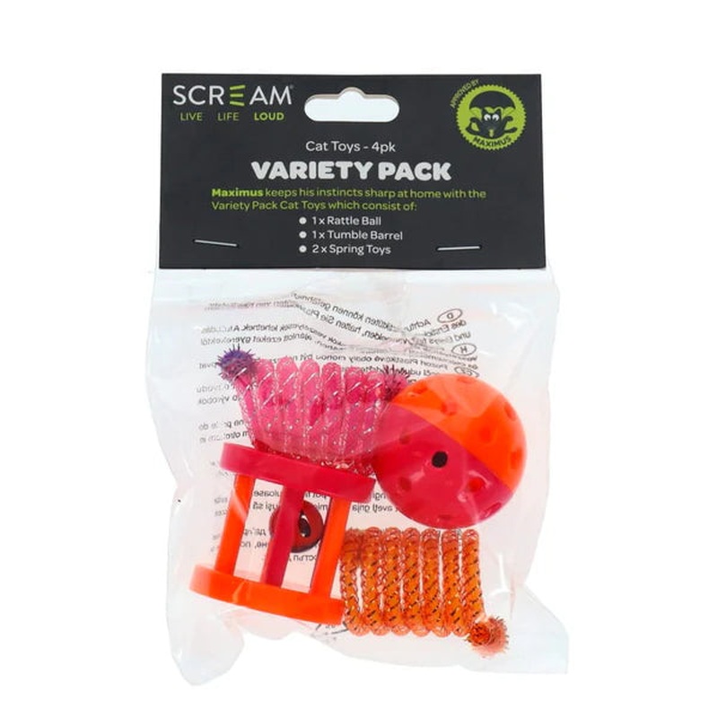 Scream Variety Pack Cat Toys