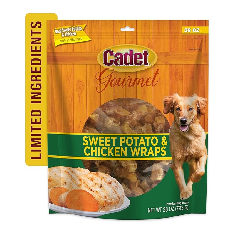 IMS Pet Cadet Gourmet Wraps Sweet Potato and Chicken 28oz