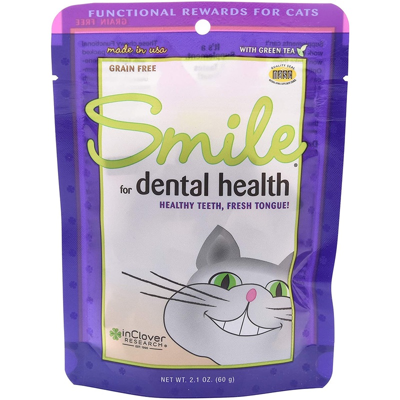 inClover Smile Dental Health Soft Chews for Cats 2.1oz