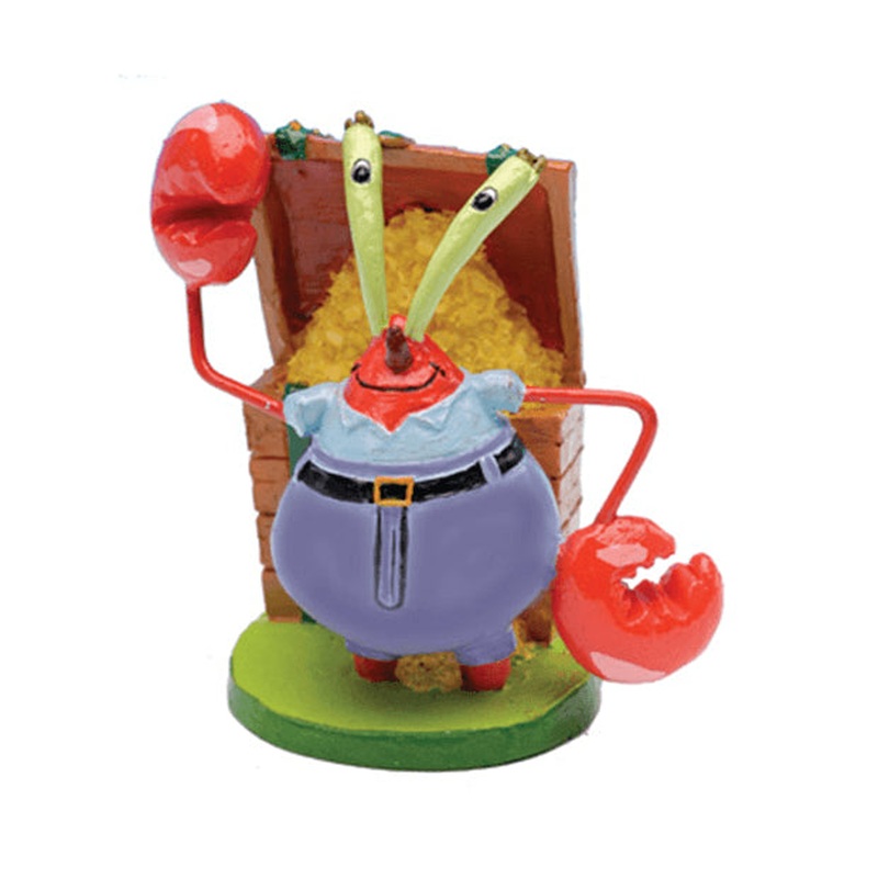 Penn Plax S/BOB Mr Krabs Mini