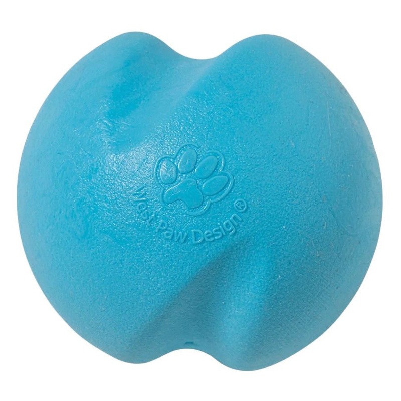West Paw Jive Dog Toy Aqua Blue Small