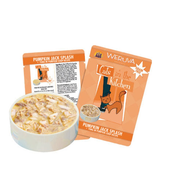 Weruva Pumpkin Jack Splash Tuna in Pumpkin Soup Recipe 3oz