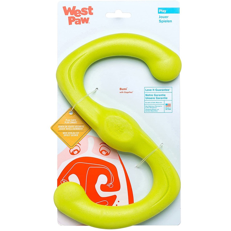 West Paw Zogoflex Bumi Large Green Dog Toy