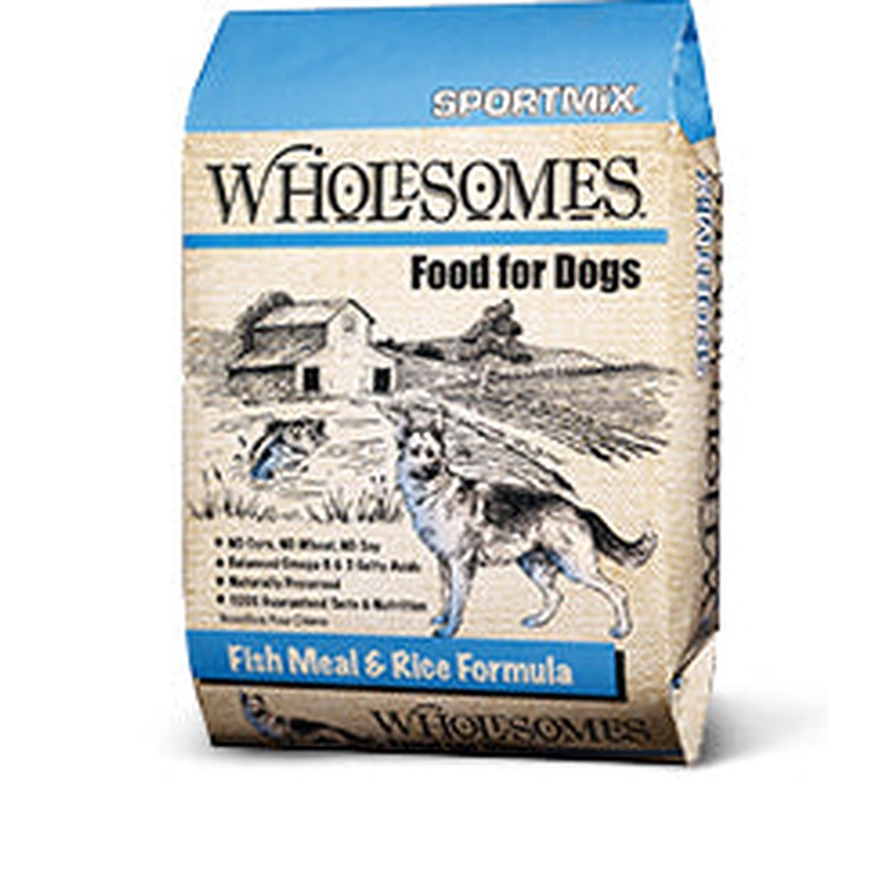 Wholesomes Fish Meal & Rice Dry Dog Food 40lb