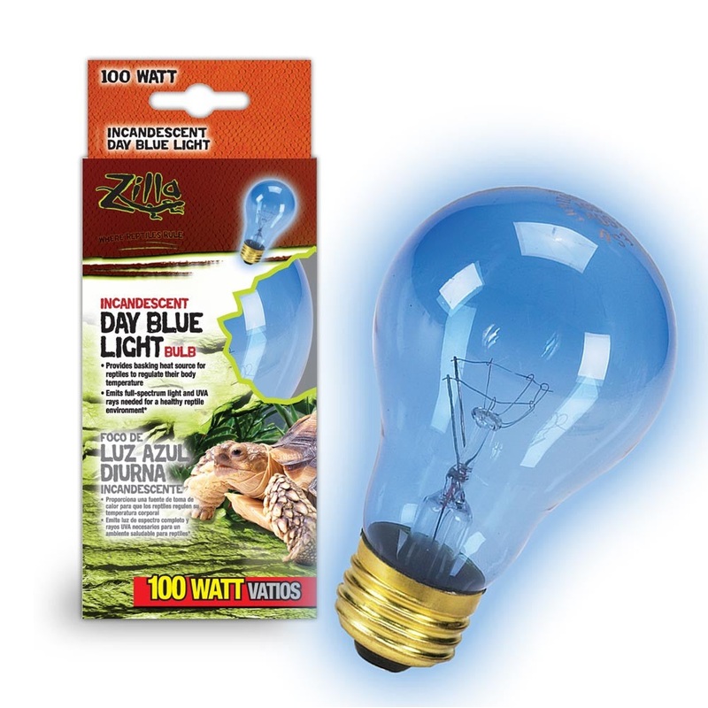 ZILLA Incandescent Day Blue Light Bulb 100W