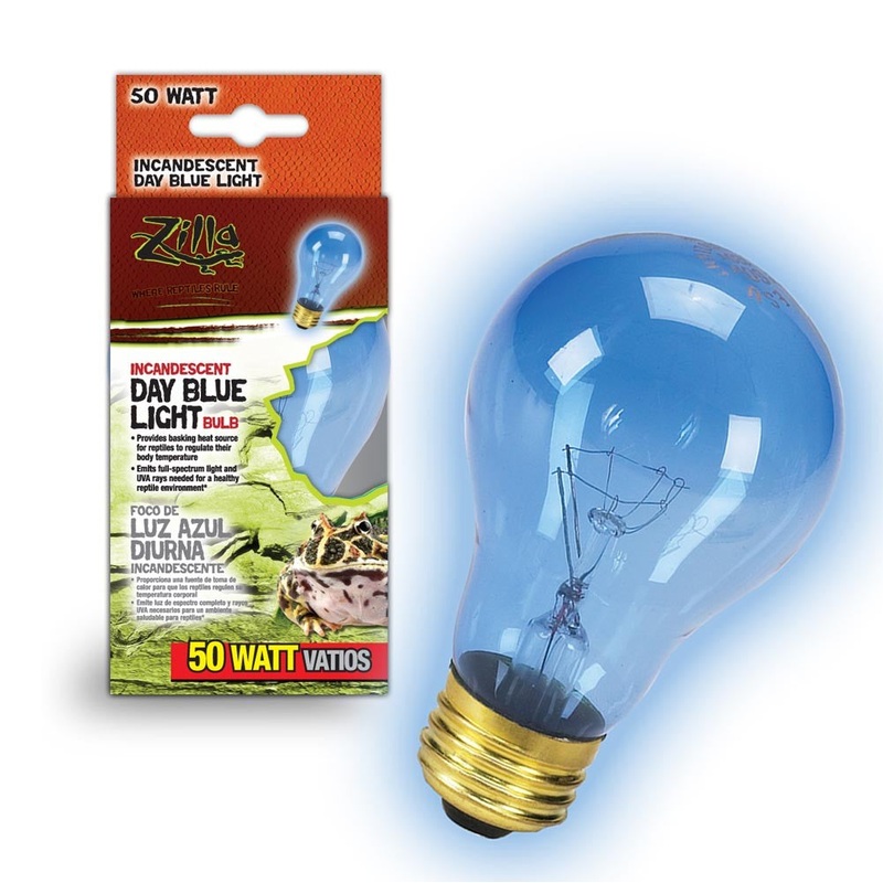ZILLA Incandescent Day Blue Light Bulb 50W