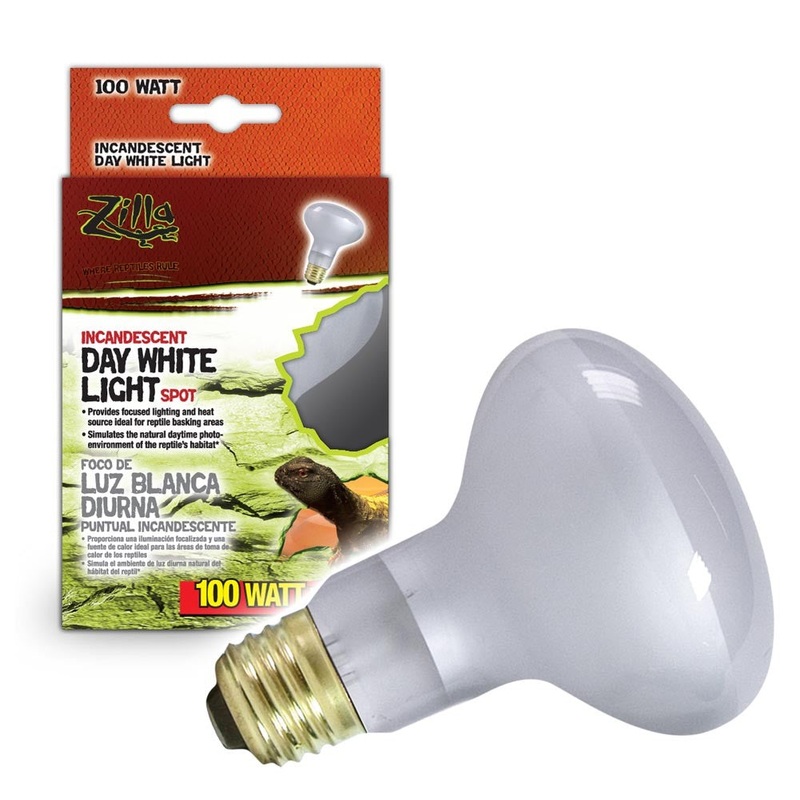 ZILLA Incandescent Day White Light Spot Bulb 100W