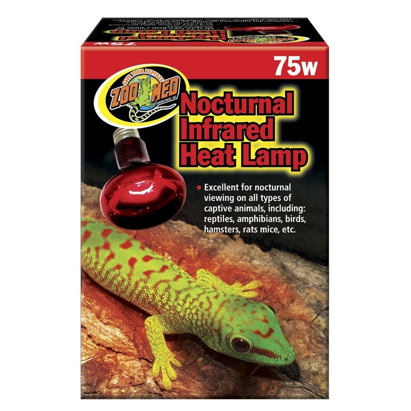 ZOO MED Nocturnal Infrared Heat Lamp 75W
