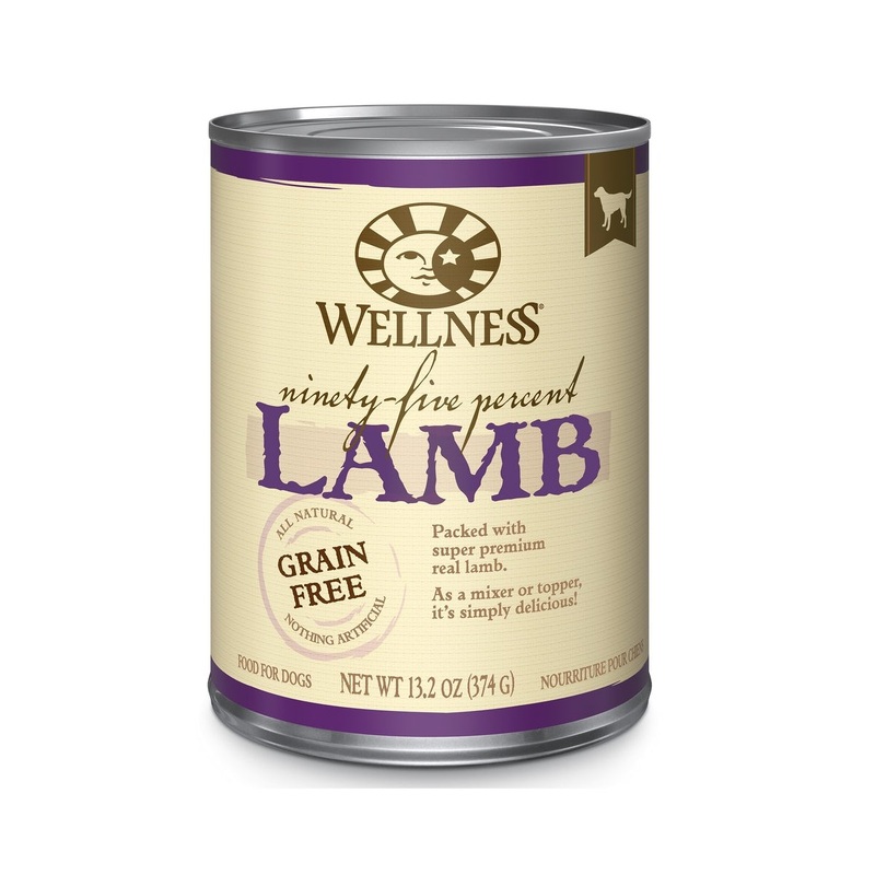 Wellness 95% Meat Canned Dog Lamb 13.2oz
