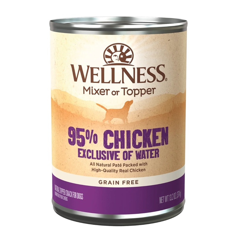 Wellness Ninety-Five Percent Mixer or Topper, Chicken 13.2oz