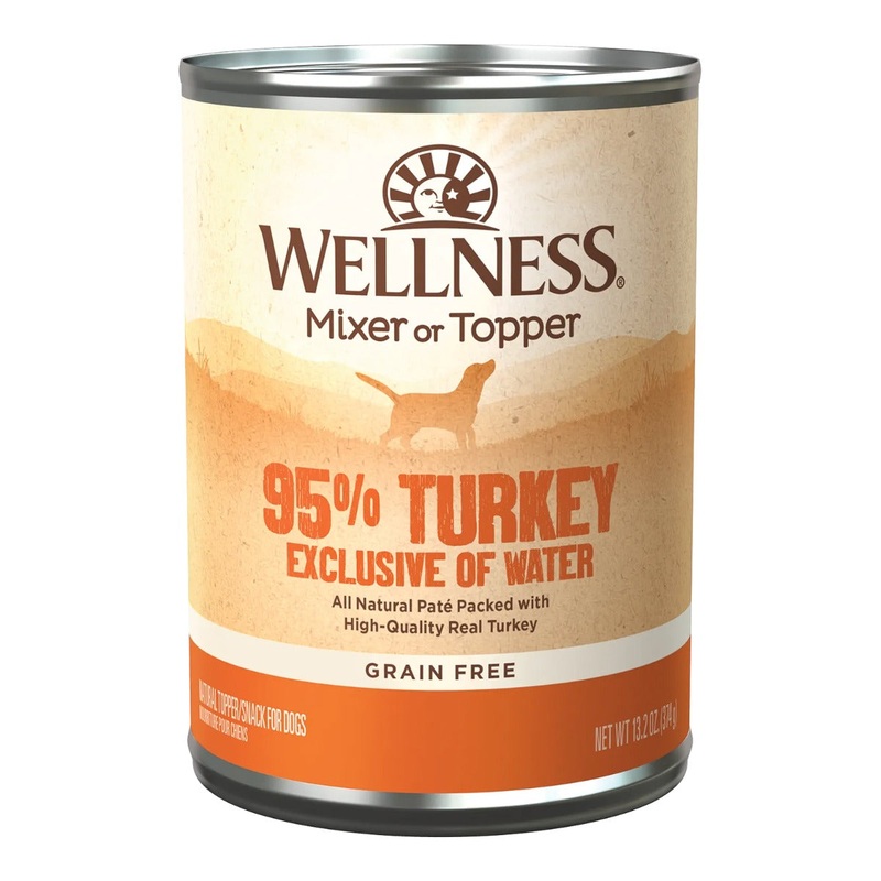 Wellness Ninety-Five Percent Mixer or Topper, Turkey 13.2oz