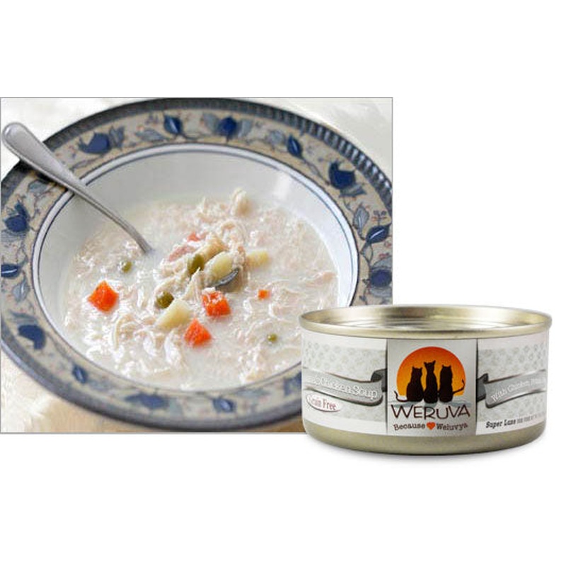 Weruva Classic Cat Wet Cat Food - Grandma's Chicken Soup with Chicken & Pumpkin - 3oz Can