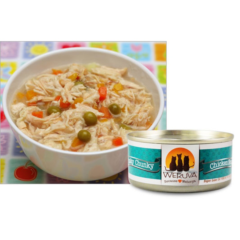 Weruva Funky Chunky Chicken Soup with Pumpkin Cat Food 5.5oz