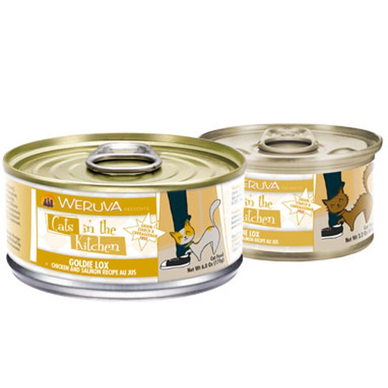 Weruva Goldie Lox Chicken and Salmon Recipe Au Jus 3.2oz