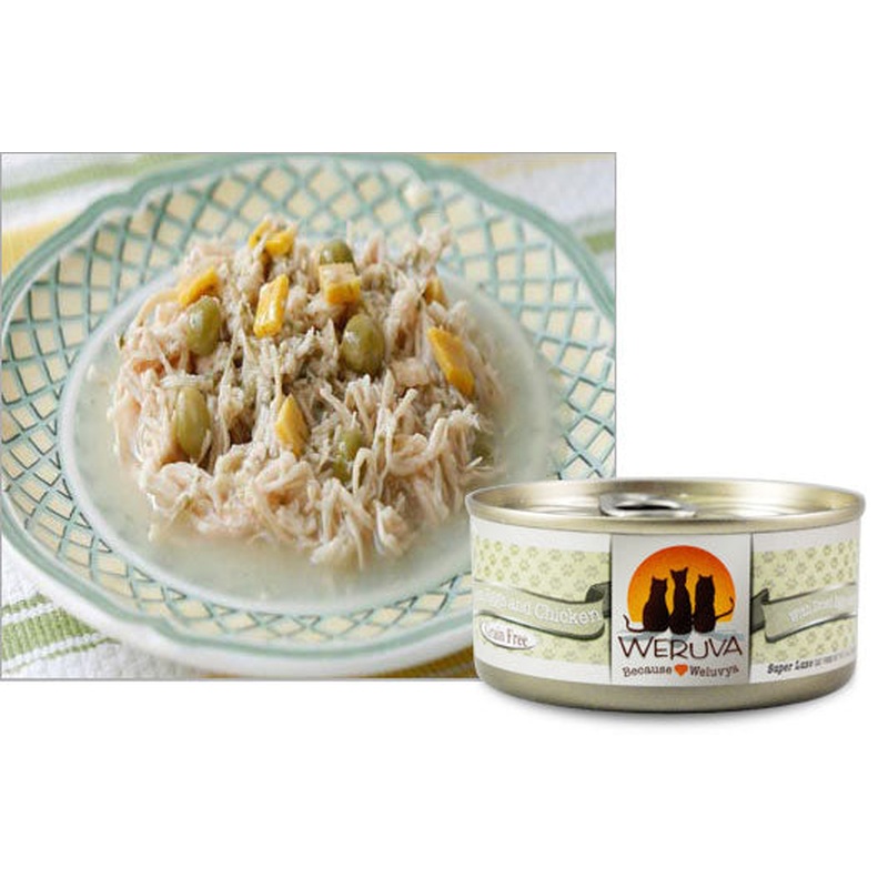 Weruva Green Eggs and Chicken with Chicken & Egg in Pea Soup 5.5oz