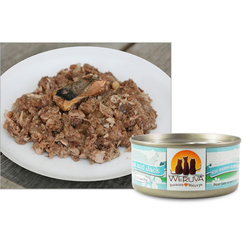 Weruva Mack and Jack with Mackerel and Grilled Skipjack in Aspic 5.5oz