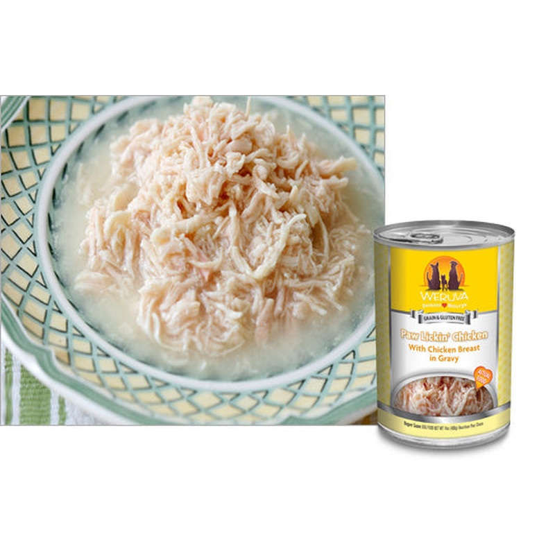Weruva Paw Lickin' Chicken with Chicken in Gravy Dog Food 5.5oz