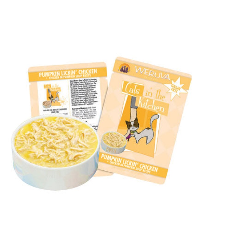 Weruva Pumpkin Lickin' Chicken - Chicken in Pumpkin Soup Recipe 3oz