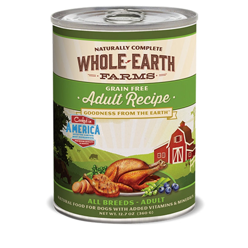 Whole Earth Grain Free Adult Recipe 12.7oz