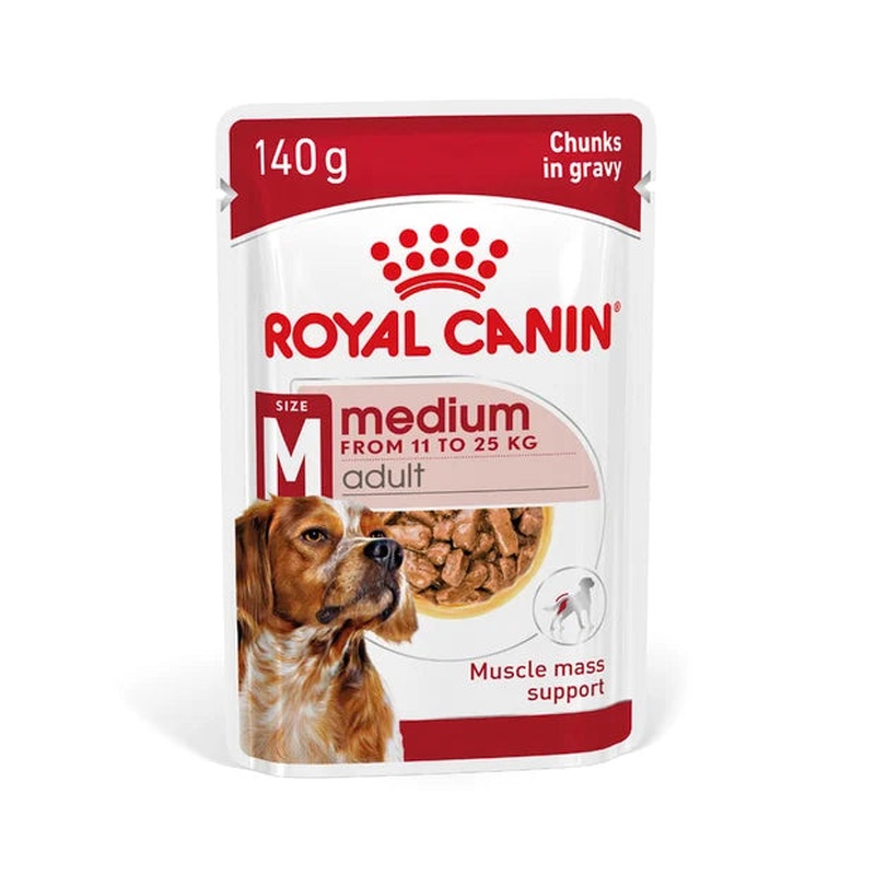 Royal Canin Adult Medium Gravy Salsa Pouch 140g