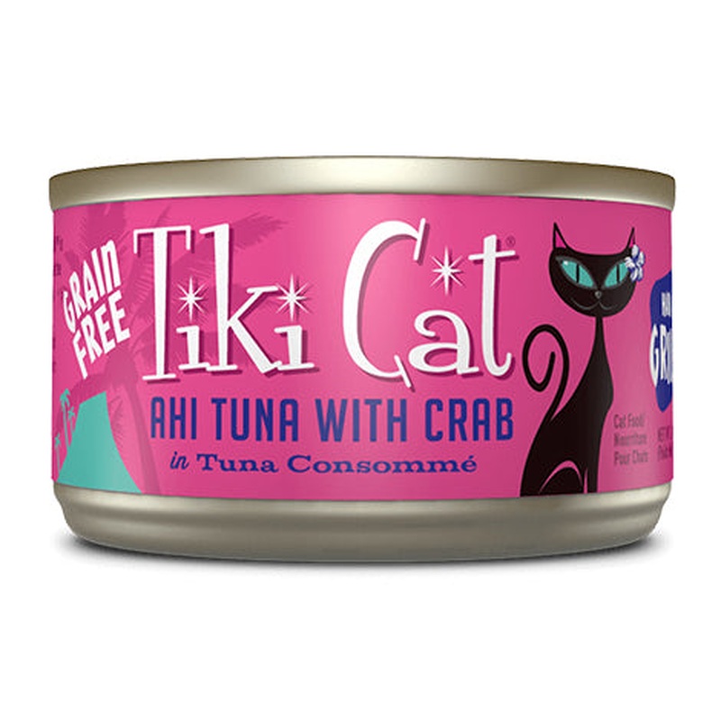 Tiki Cat Hana Ahi Tuna with Crab 2.8oz