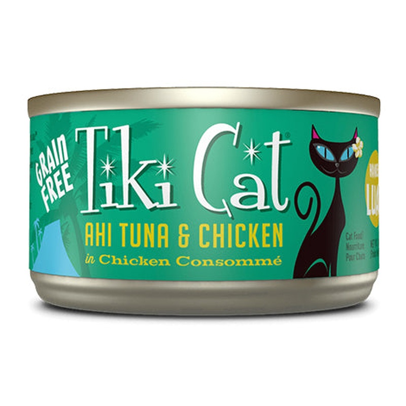 Tiki Cat Hookena Ahi Tuna & Chicken 6oz