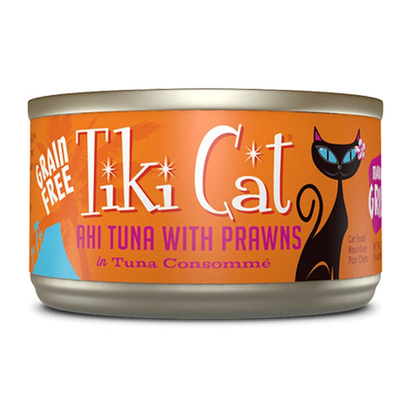 Tiki Cat Manana Ahi Tuna with Prawns 6oz