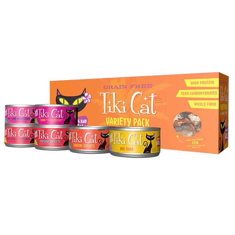 Tiki Cat Variety Pack King Kamehameha 2.8oz
