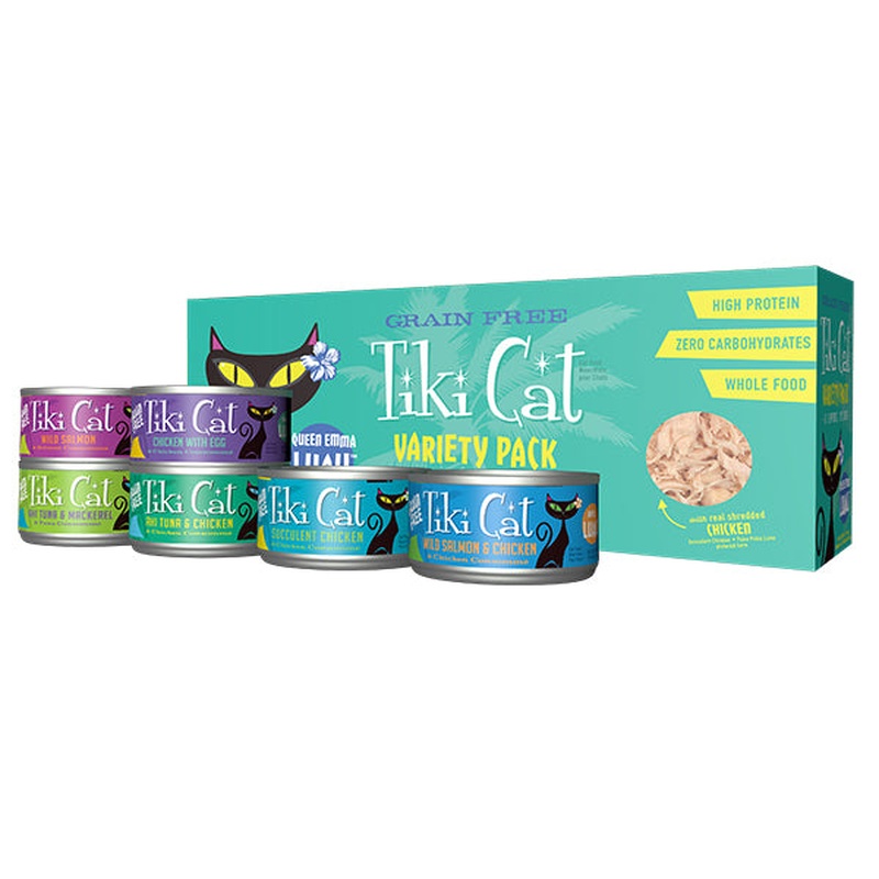 Tiki Cat Variety Pack Queen Emma 2.8oz