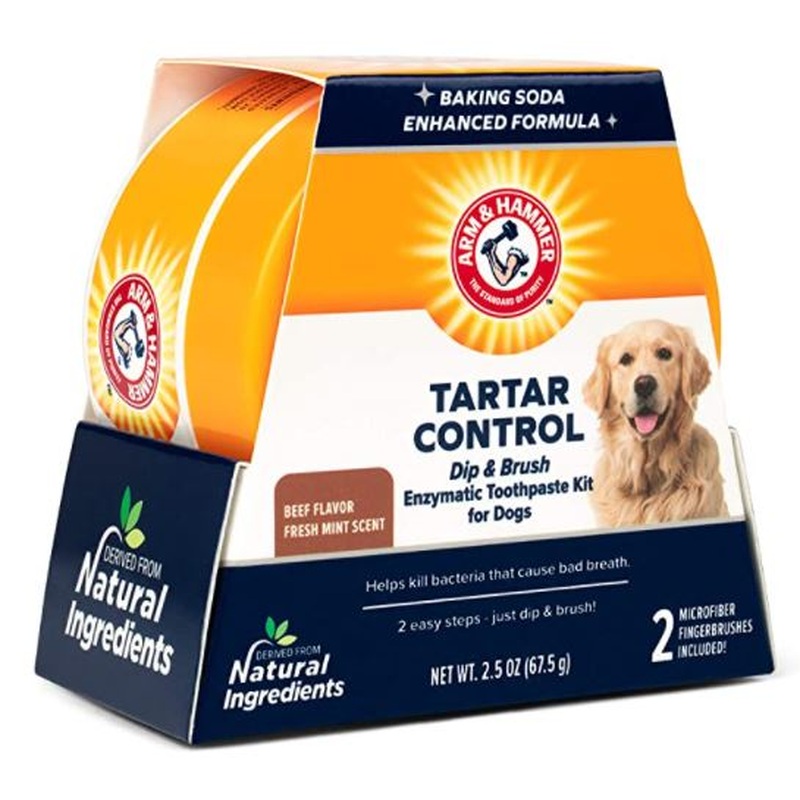 Arm and Hammer Tartar Control Toothpaste Jar with Brushes