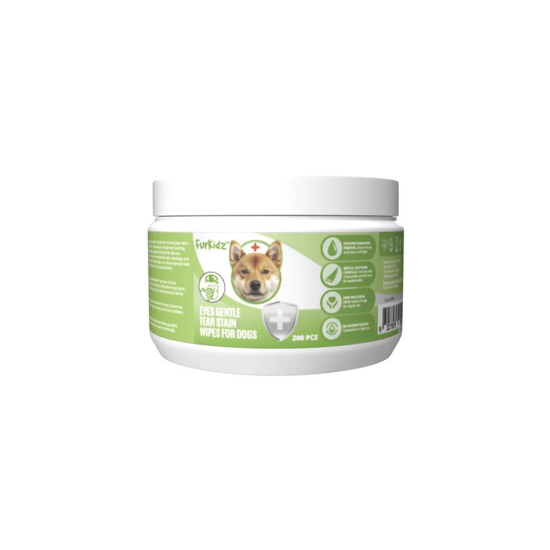 Furkidz Tear Stain Wipes for Dogs