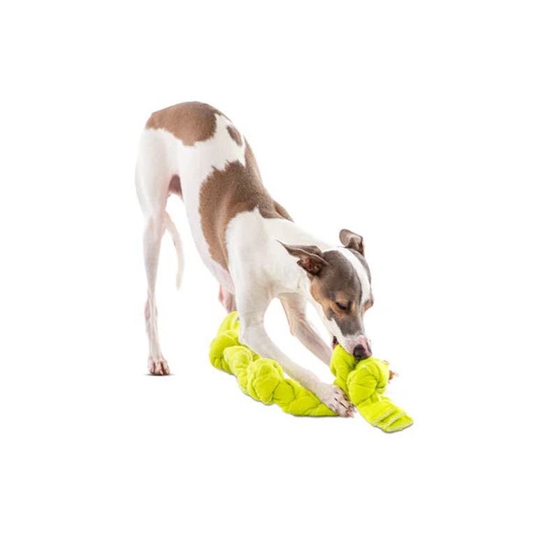 Guru Squeaking Tennis Snuffle Rope