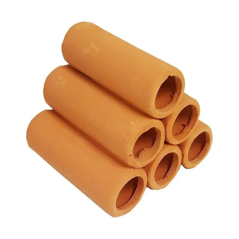Petworx Terracotta Shrimp Tube 12cm