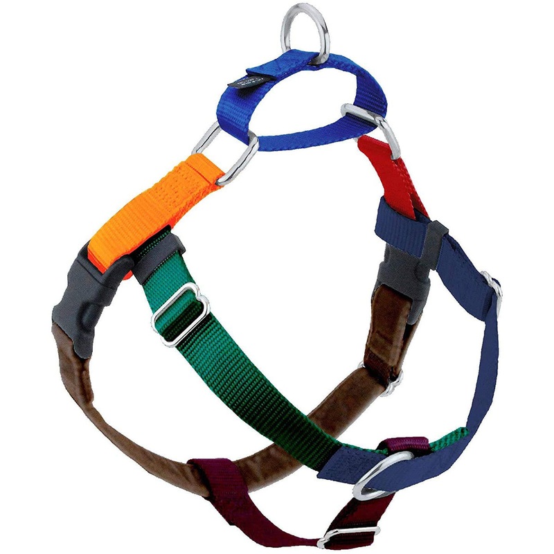 2 Hounds Design Freedom No-Pull Dog Harness - Small 5/8" x 20-24" - Jellybean Spice