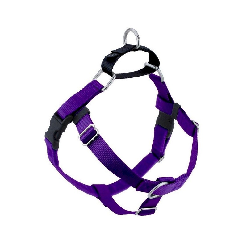 2 Hounds Design Freedom No-Pull Dog Harness - XX-Large "1 x 36-44" - Purple