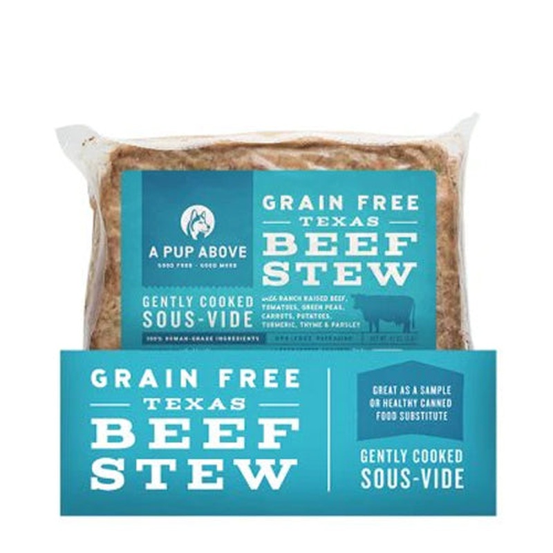 A Pup Above Gently Cooked Grain-Free Dog Food - Texas Beef Stew - 1lb Bag