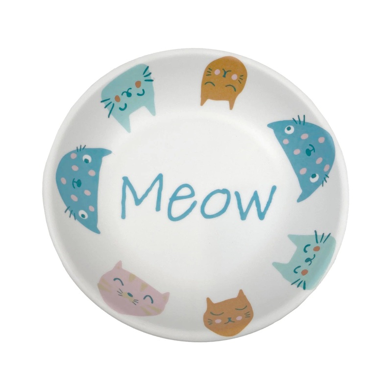 Cattitude Cat Dish Ceramic Meow