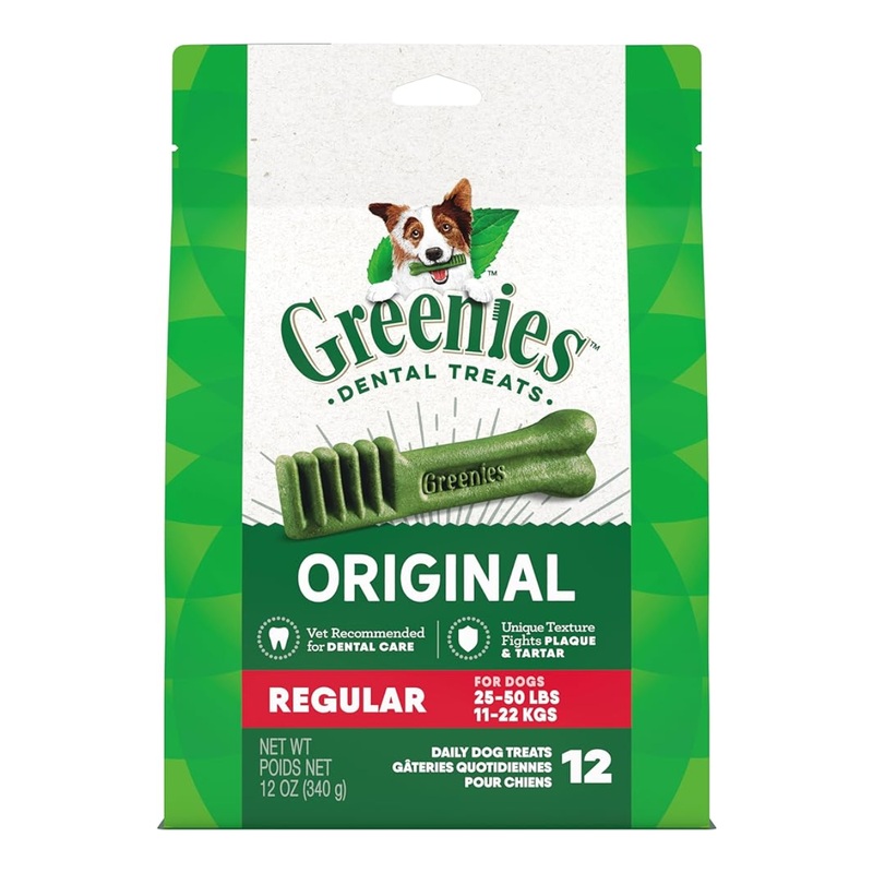 Greenies Regular Size Dog Dental Treats 12oz