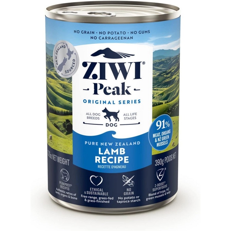Ziwi Peak Wet Dog Food - Lamb - 13.75oz Can