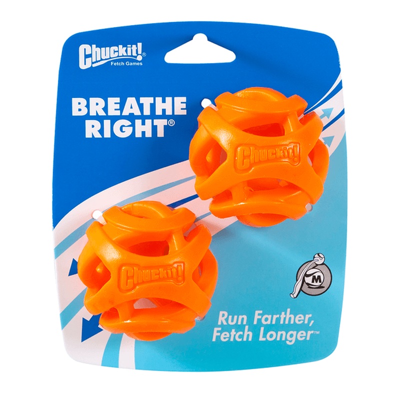 Chuckit! BREATHE RIGHT FETCH BALL Medium