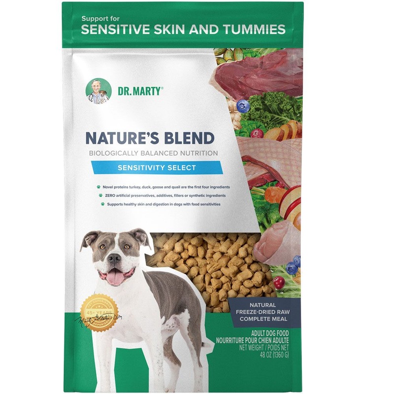 Dr. Marty Sensitivity Select Freeze-Dried Dog Food 48oz