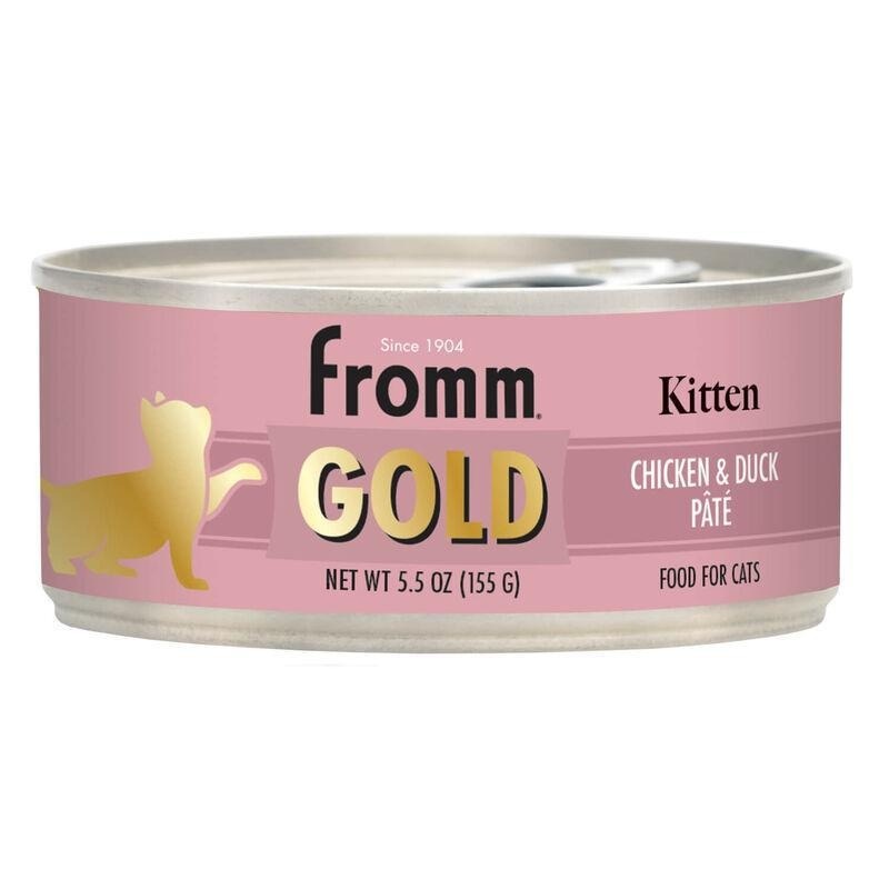 Fromm Gold KittenWet Cat Food - Chicken & Duck Pt - 5.5oz Can