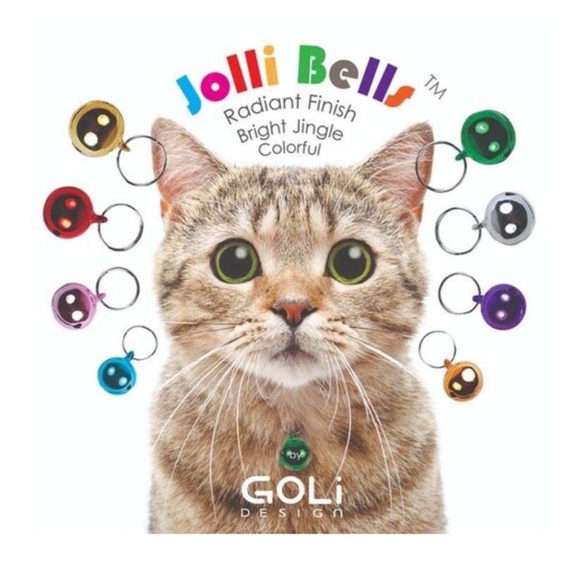 Goli Design Metal Jolli Cat Bells 0.55"