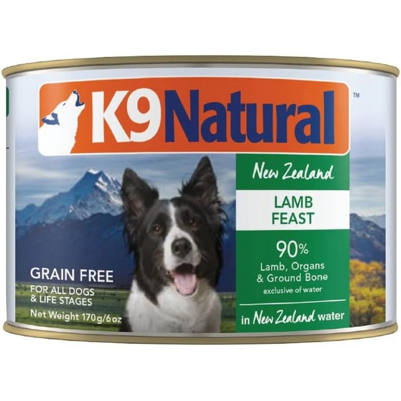 K9 Natural Lamb Feast Canned Dog Food 6oz