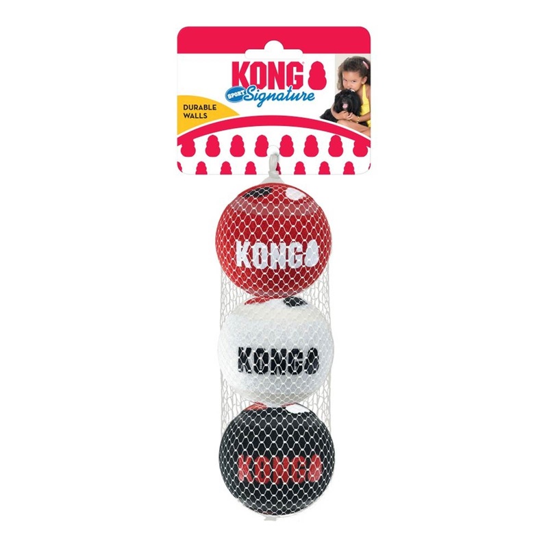 Kong Signature Sports Balls 3 Pack