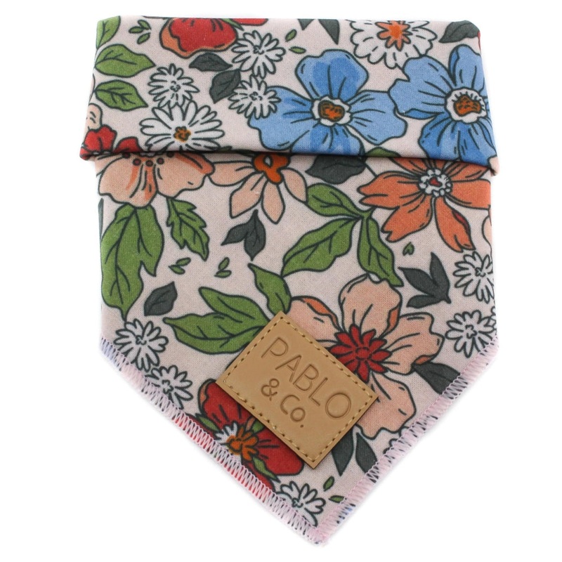 Pablo & Co Grandmas Garden Bandana Medium