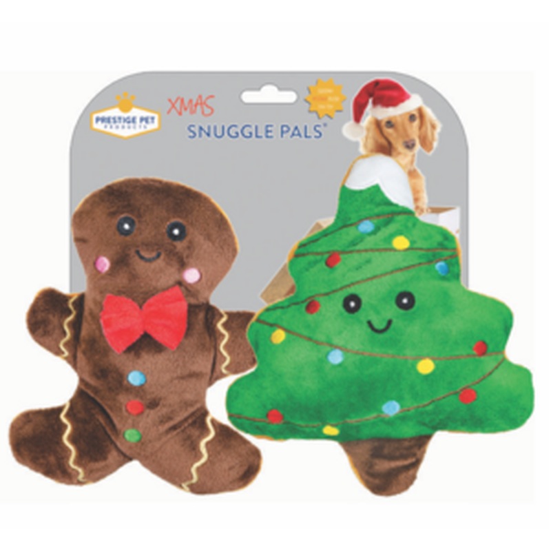 Prestige Snuggle Pals Plush Christmas Cookies 15cm - 2pk