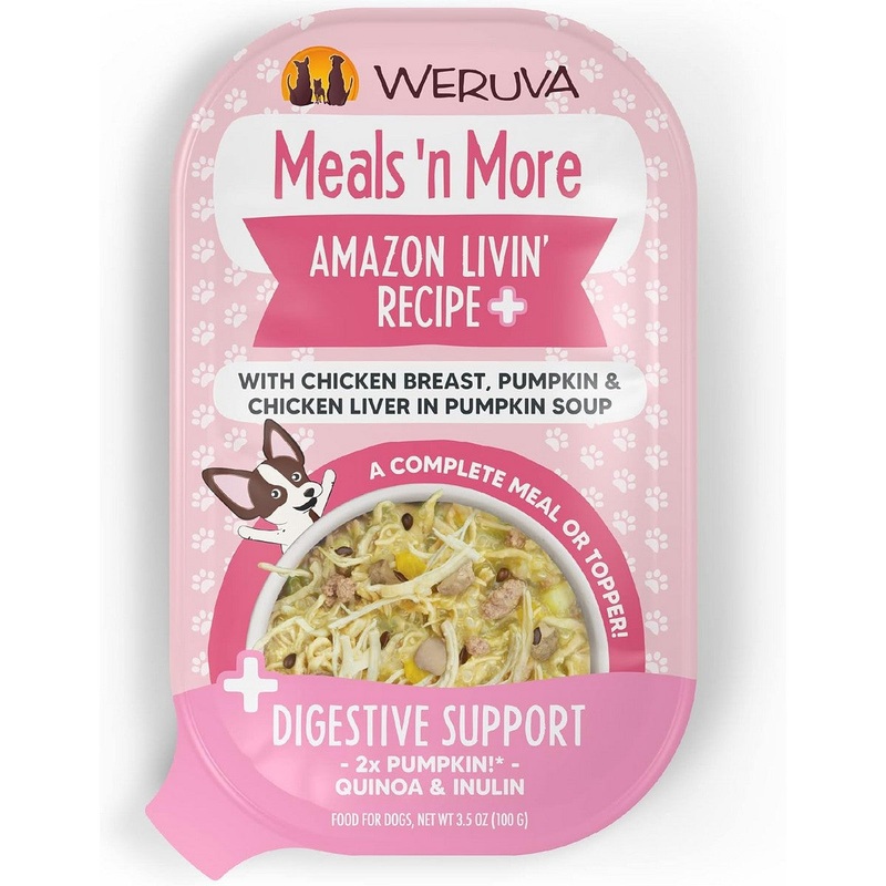 Weruva Meals n More Amazon Livin Chicken Wet Dog Food 3.5oz