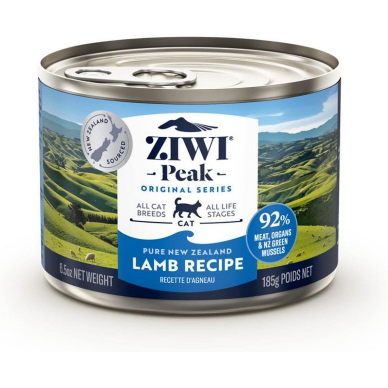 Ziwi Peak Wet Cat Food - Lamb -  6.5oz Can